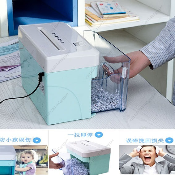 전기식 기밀 데스크탑 분쇄기 - 크로스컷 용지 사무실  - Home Office Paper Shredder 리뷰 및 가격