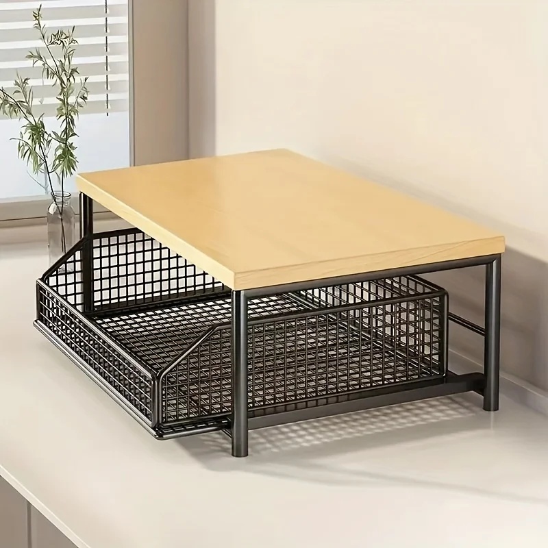 서랍과 베이킹 랙이 포함된 수직형 전자레인지 스탠드,  - Desk Drawer Small 리뷰 및 가격