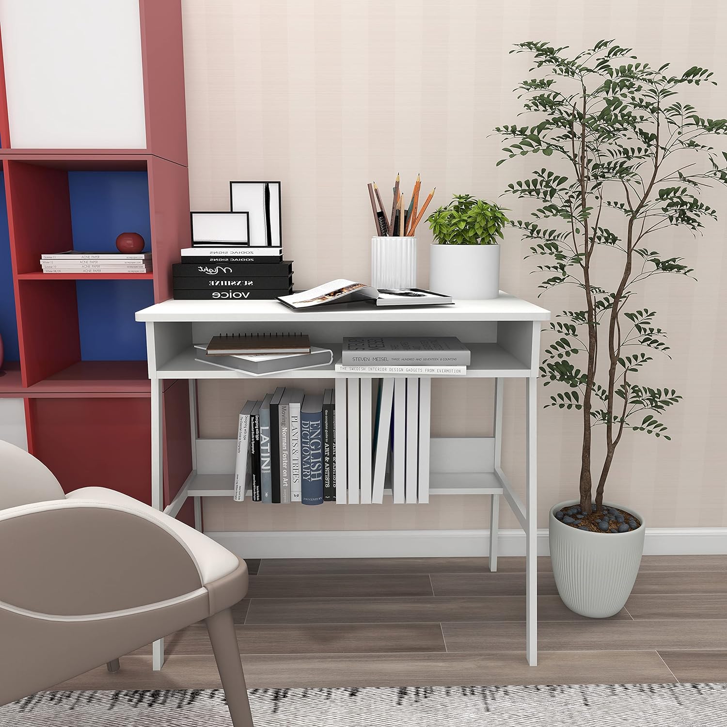 콤보홈 가구 사무실 책상 워크스테이션 학습 책상 나무  - Home Office With Two Desks 리뷰 및 가격