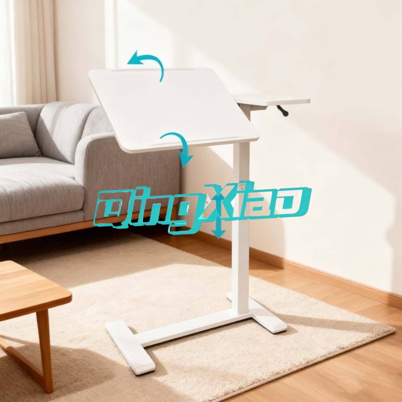 공압식 높이 조절 가능 이동식 책상, 양면 플립탑 테이 - Home Office With Two Desks 리뷰 및 가격
