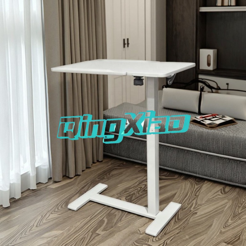 공압식 높이 조절 가능 이동식 책상, 양면 플립탑 테이 - Home Office With Two Desks 리뷰 및 가격