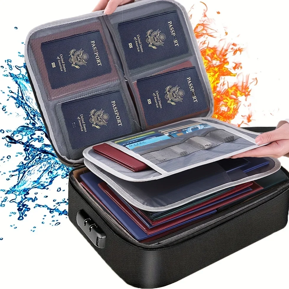 파일 정리 가방 문서 홈 오피스 여행 안전 가방 중요  - Home Office For Passport 리뷰 및 가격