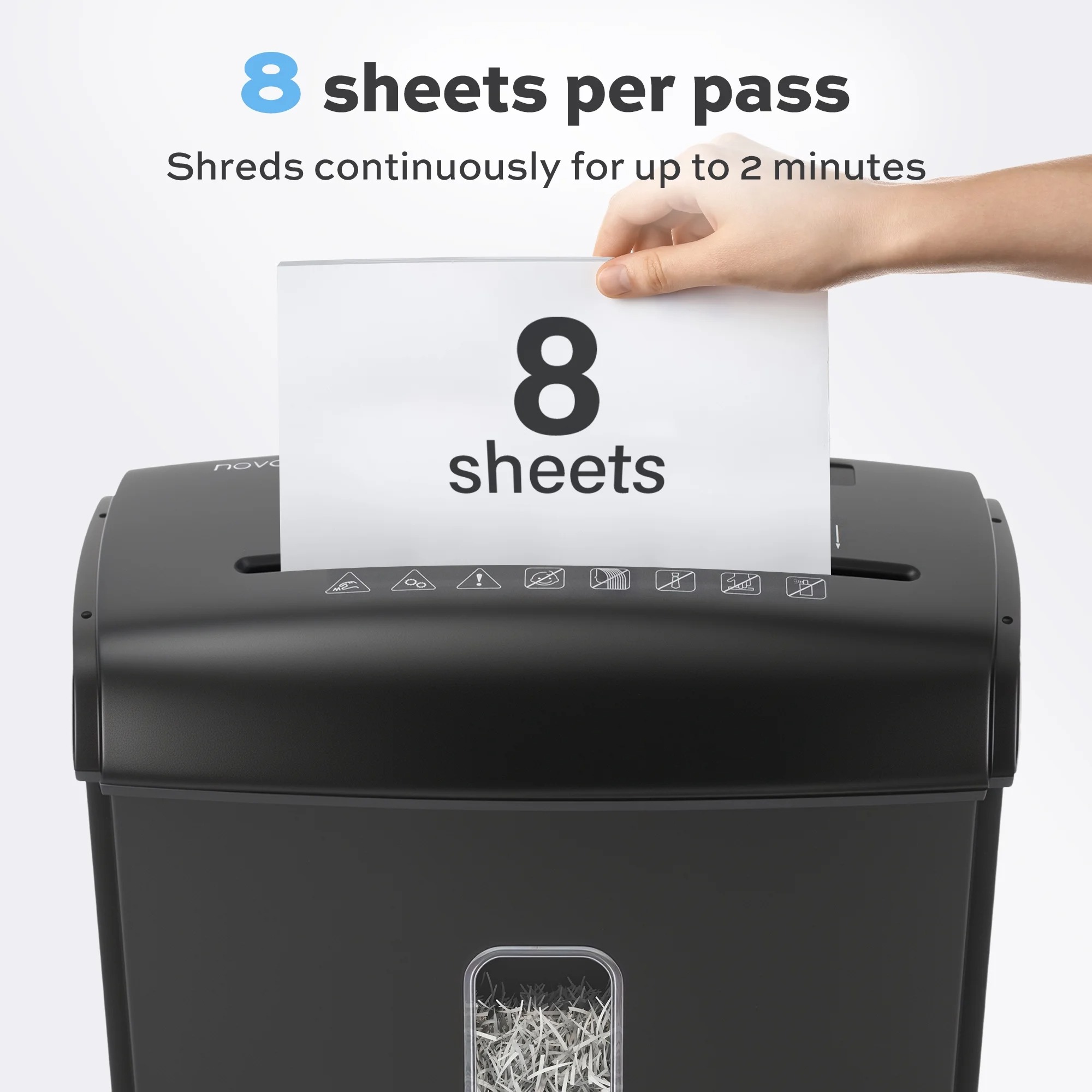 델리 8매 용지 파쇄기 P5 보안 등급 4 갈바륨 쓰레 - Home Office Paper Shredder 리뷰 및 가격