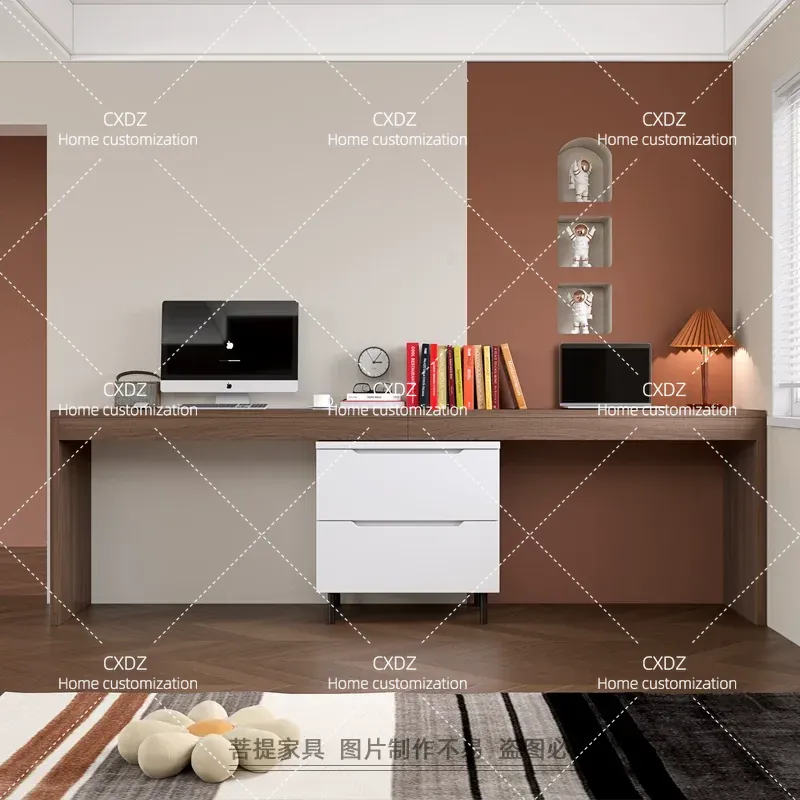 노르딕 스타일 더블 코너 데스크 모던 심플 책상 컴퓨터 - Home Office With Two Desks 리뷰 및 가격