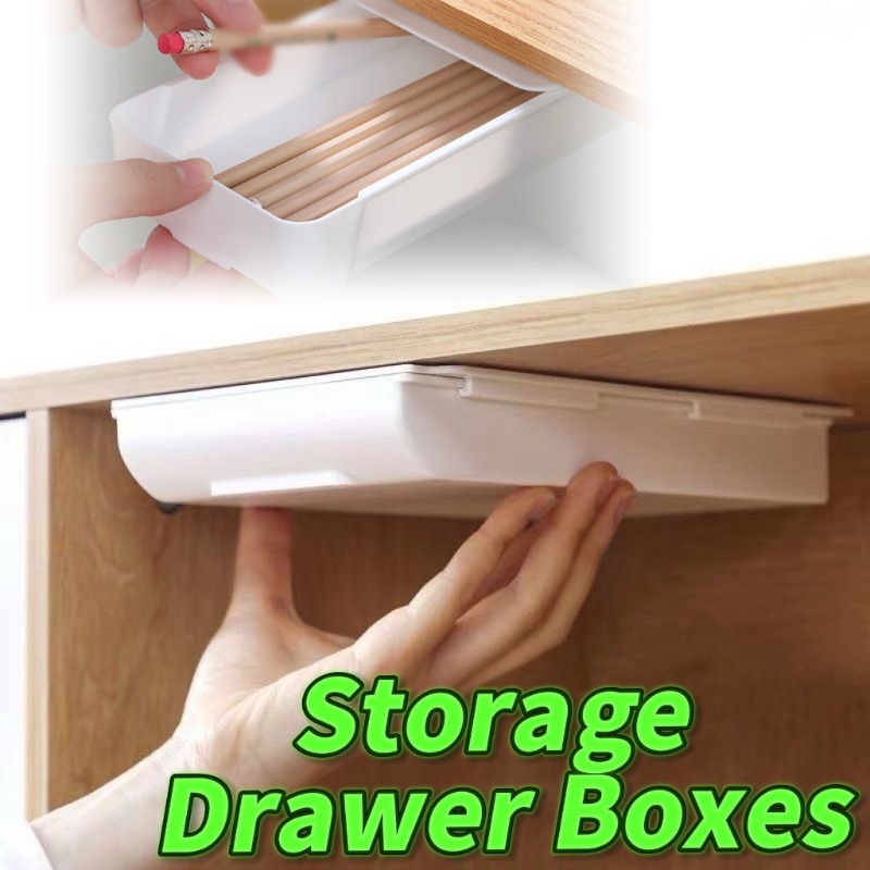 셀프 접착식 서랍형 수납함, 메이크업/연필 트레이, 책 - Desk Drawer Small 리뷰 및 가격